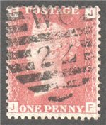 Great Britain Scott 33 Used Plate 76 - JF